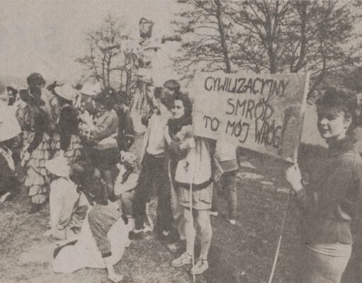 Eko protesty to nie tylko domena Grety Thumberg. Wiele lat temu też się działo, także w Lęborku...  