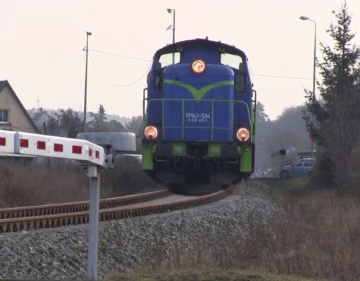 Rzadki widok pociągu na linii 237. I to jakiego pociągu !