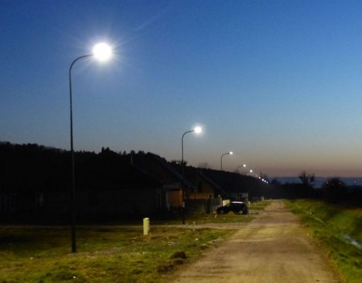 Lampy LED oświetlają teraz ulicę Spółdzielczą w Lęborku