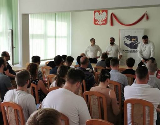 Spotkanie z posłami Konfederacji w Lęborku