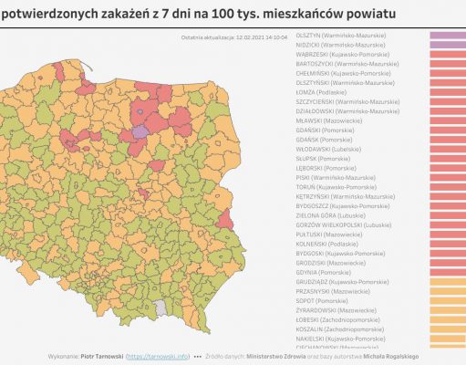 Wzrost liczby zakażeń koronawirusem w powiecie lęborskim