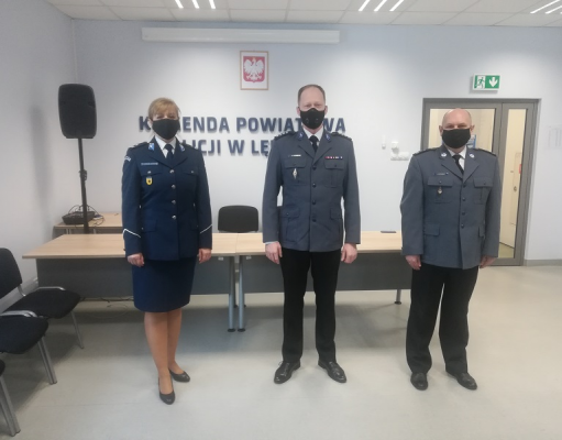 Zmiana na stanowisku zastępcy komendanta Komendy Powiatowej Policji w Lęborku