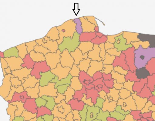 Wysoka średnia zakażeń, ponad 800 osób w kwarantannie. Epidemia w powiecie lęborskim