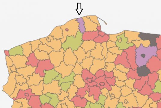 Wysoka średnia zakażeń, ponad 800 osób w kwarantannie. Epidemia w powiecie lęborskim