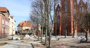 Plac Kopernika - Kościół NMP w Lęborku