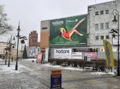 Reklama wielkoformatowa - Plac Pokoju w Lęborku