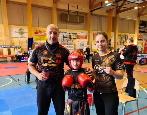 Patryk Klamrowski z Agoga Gym Lębork z brązowym medalem Mistrzostw Polski Kickboxingu Kick Light