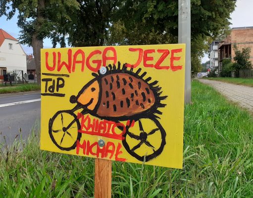 Ogólnopolska akcja UWAGA JEŻE dotarła do Lęborka