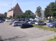 Problemy z miejscami parkingowymi w centrum Lęborka