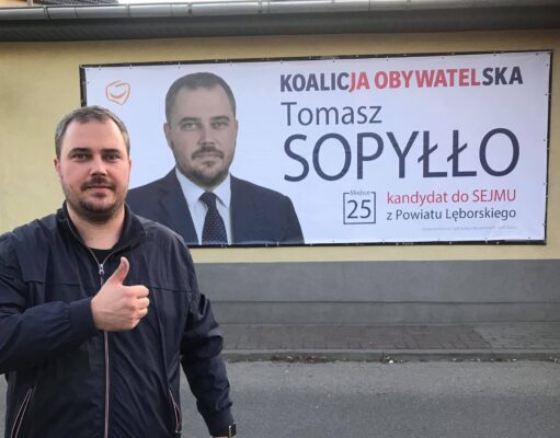 Tomasz Sopyłło nowym przewodniczącym lęborskiej Platformy Obywatelskiej
