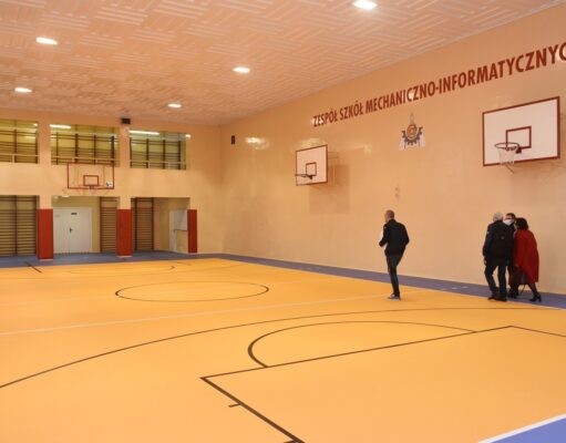 Sala sportowa lęborskiego mechanika wyremontowana
