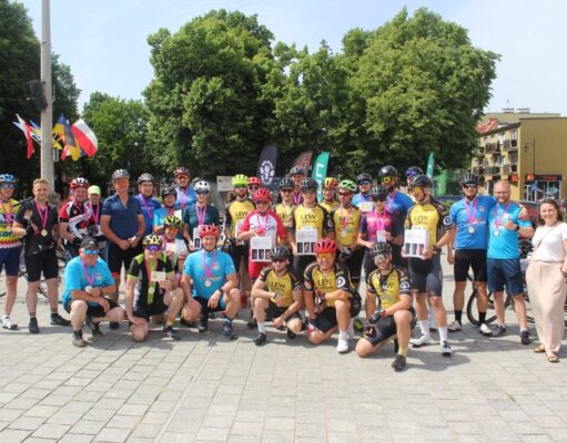 Przejechali na rowerach trasą dawnego Maratonu Ekologicznego im. Tomasza Hopfera