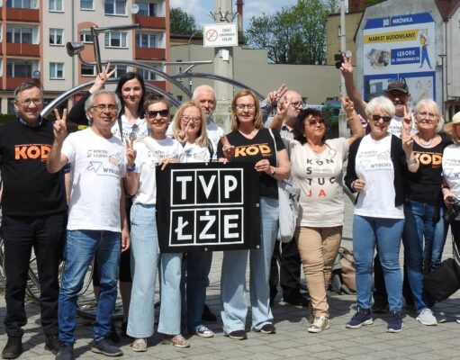 Lębork odwiedził Komitet Obrony Demokracji Region Pomorze