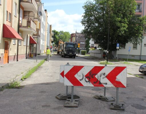 Utrudnienia drogowe na ul. Grunwaldzkiej. Rozpoczął się tam remont