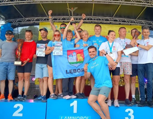 Samorządowa ekipa z Lęborka i z Powiatu Lęborskiego na podium 27. Ogólnopolskiego Biegu Samorządowego „Bursztyn Jarosławca”