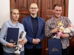 Pierwsza lęborczanka w 2025 roku. Burmistrz wręczył wyprawkę