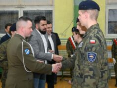 Mianowania na kadetów i wyróżnienia w Powiatowym Centrum Edukacyjnym w Lęborku