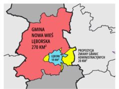 Lębork i Nowa Wieś Lęborska analizują zmiany granic. Porównanie danych