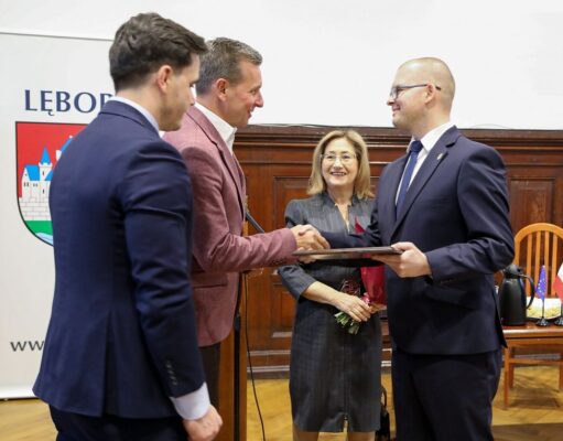 Pożegnanie Sekretarza Miasta Lęborka Mariana Kurzydło