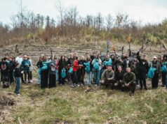 Uczniowie SP nr 3 posadzili las w Leśnicach