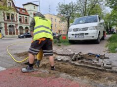 Lębork przyjazny rowerzystom: Obniżono krawężniki w centrum