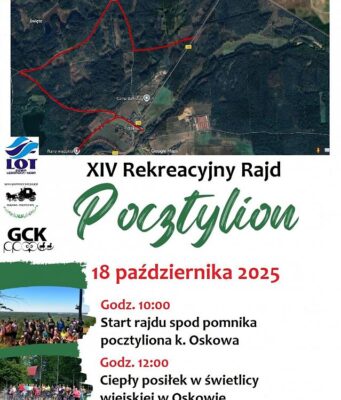 Śladami historii w gminie Cewice. XIV Rajd „Pocztylion” wyruszy już 18 października