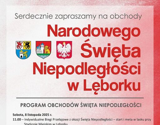 Lębork zaprasza na obchody 107. rocznicy Niepodległości