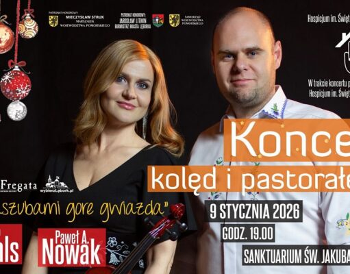 Weronika Korthals i Paweł A. Nowak wystąpią w Lęborku. Świąteczne muzykowanie z misją