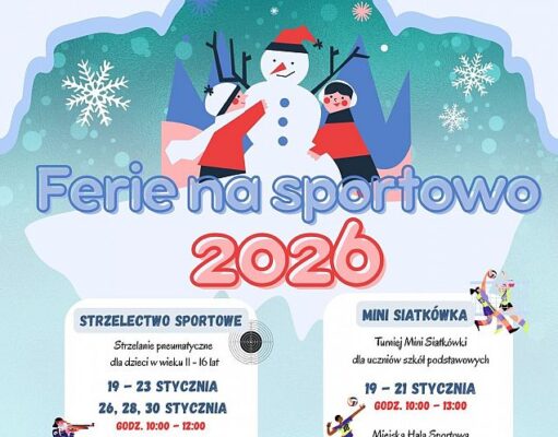 Koszykówka, siatkówka i lodowisko. Lęborskie CSiR przygotowało ofertę na ferie