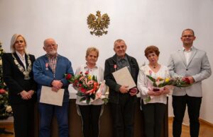 Złote Gody w lęborskim ratuszu. Wyjątkowe odznaczenia dla dwóch par małżeńskich