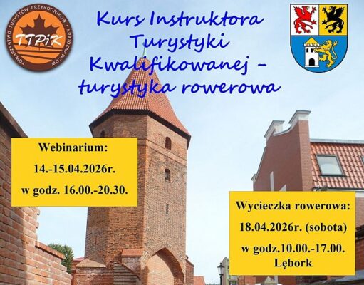 Zostań instruktorem turystyki rowerowej. Kurs dla nauczycieli i pasjonatów w Lęborku