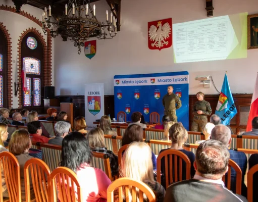 Bezpieczeństwo i obrona w Lęborku. Robocze spotkanie z Wojskowym Centrum Rekrutacji