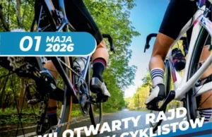 Lębork rusza w trasę – 1 maja rajd rowerowy i piknik „Jesteśmy w Unii”