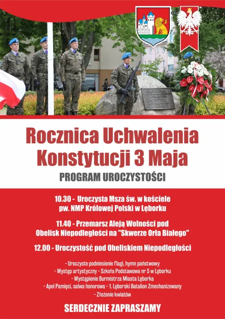 Obchody Święta Konstytucji 3 Maja oraz Dnia Flagi Rzeczypospolitej Polskiej