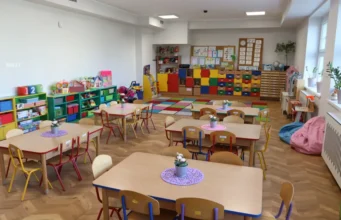 Dzieci z Przedszkola nr 2 w nowych salach. Trwa budowa żłobka i przedszkola