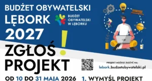 Masz pomysł dla Lęborka? Rusza Budżet Obywatelski 2027