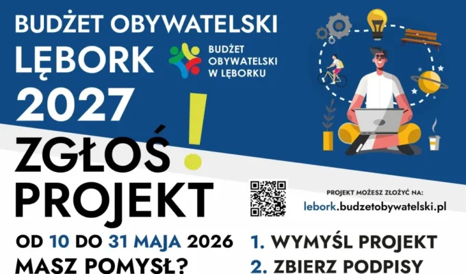 Masz pomysł dla Lęborka? Rusza Budżet Obywatelski 2027