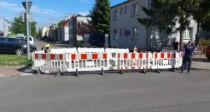 Zamknięty odcinek ul. Słowackiego. Trwają awaryjne prace drogowe Zamknięty odcinek ul. Słowackiego. Trwają awaryjne prace drogowe