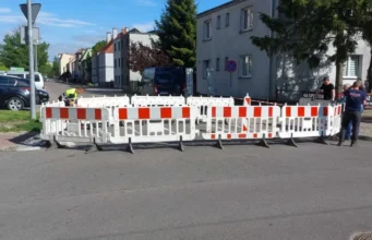 Zamknięty odcinek ul. Słowackiego. Trwają awaryjne prace drogowe Zamknięty odcinek ul. Słowackiego. Trwają awaryjne prace drogowe