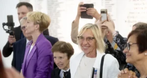Obrazy lęborskich artystek w Sejmie RP