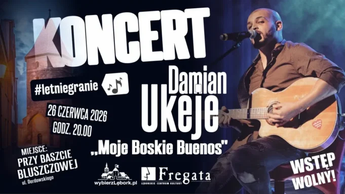 Letnie granie 2026 - Damian Ukeje zaśpiewa piosenki Maanamu
