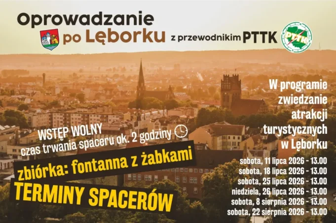 Odkryj Lębork z przewodnikiem PTTK. Wakacyjne spacery po mieście już od 11 lipca.jpg Odkryj Lębork z przewodnikiem PTTK. Wakacyjne spacery po mieście już od 11 lipca