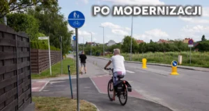 Modernizacja drogi rowerowej przy ul. Nadmorskiej zakończona Modernizacja drogi rowerowej przy ul. Nadmorskiej zakończona. Bezpieczniej i wygodniej dla rowerzystów