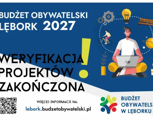 Zakończona weryfikacja projektów Budżetu Obywatelskiego w Lęborku na rok 2027 Zakończona weryfikacja projektów Budżetu Obywatelskiego w Lęborku na rok 2027