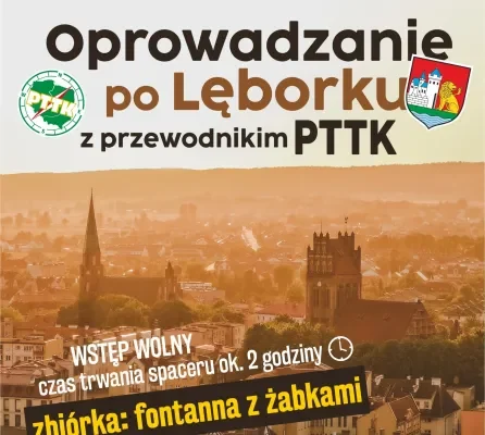 Odkryj Lębork z przewodnikiem PTTK. Kolejny wakacyjny spacer po mieście już 8 sierpnia