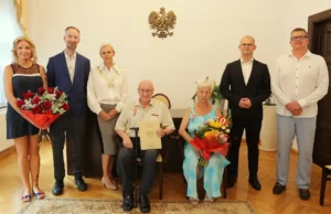 Złote gody Państwa Haliny i Bogdana Drapała w Lęborku Złote Gody Państwa Haliny i Bogdana Drapała