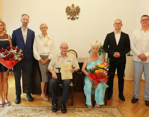 Złote gody Państwa Haliny i Bogdana Drapała w Lęborku Złote Gody Państwa Haliny i Bogdana Drapała