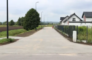 Ulica Sudecka gotowa. Nowe połączenie usprawnia ruch w tej części Lęborka Ulica Sudecka gotowa. Nowe połączenie usprawnia ruch w tej części Lęborka