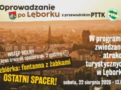 Ostatni wakacyjny spacer z przewodnikiem po Lęborku. Warto skorzystać!