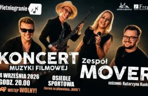Koncert muzyki filmowej na Osiedlu Sportowa zwieńczy Letnie Granie w Lęborku Koncert muzyki filmowej na Osiedlu Sportowa